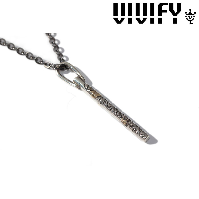 VIVIFY(ヴィヴィファイ)(ビビファイ)　Arabesque Bar Necklace w/gold　【VIVIFY ネックレス】【VFN-288】【オーダーメイド ハンドメ