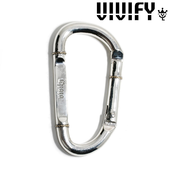 VIVIFY(ヴィヴィファイ)(ビビファイ)　k18Gold Rope Inlay Arabesque karabiner　【VIVIFY カラビナ】【VFO-113】【オーダーメイド 