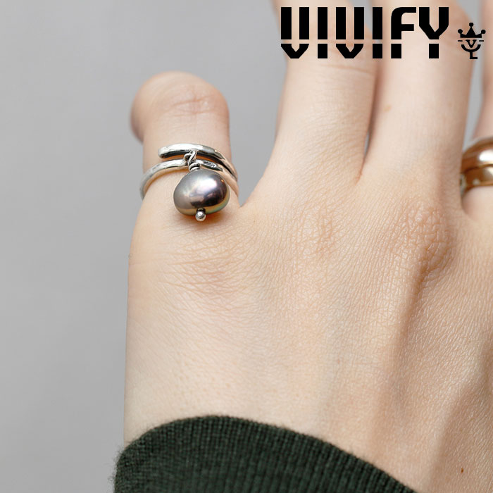 VIVIFY(ヴィヴィファイ)(ビビファイ)　Baroque Pearl’ s Coil Ring　【VIVIFY リング】【VFRL-002】【レディース 女性用】【オーダー