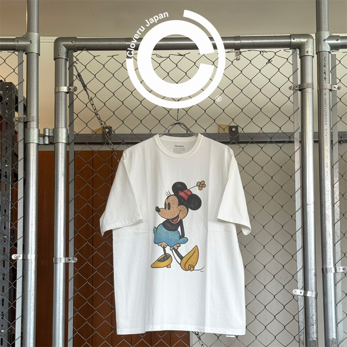 Cloveru (クローバル)　Minnie Mouse Limited Tee　【ミニーマウス ディズニー オフィシャル】【CLSS-26LM2MN】【Cloveru 365 永遠の