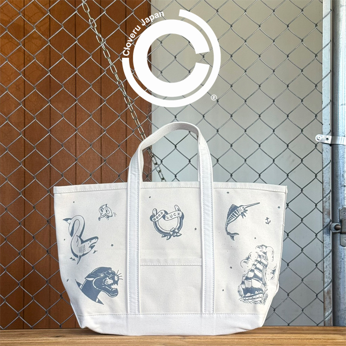 Cloveru (クローバル)　SHO WATANABE ART TOTE 26　【トートバッグ】【CLFW-2610】【4号帆布】【インタープレイ INTERPLAY】