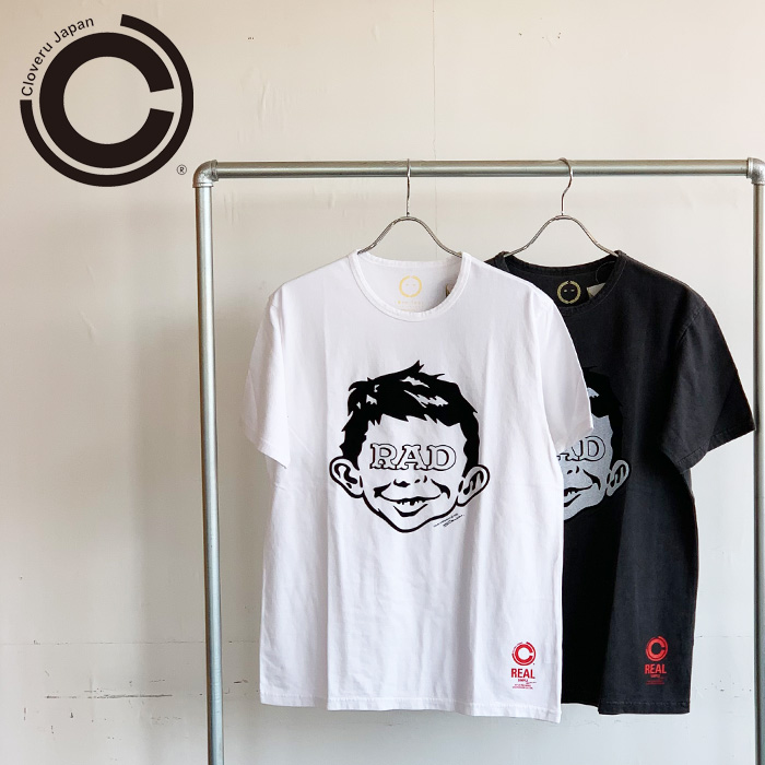 Cloveru (クローバル)　 " RAD 23 "　【Tシャツ プリント 半袖】【Japan Quality Standard Tee】【CLSS-2304】【インタープレイ INTE