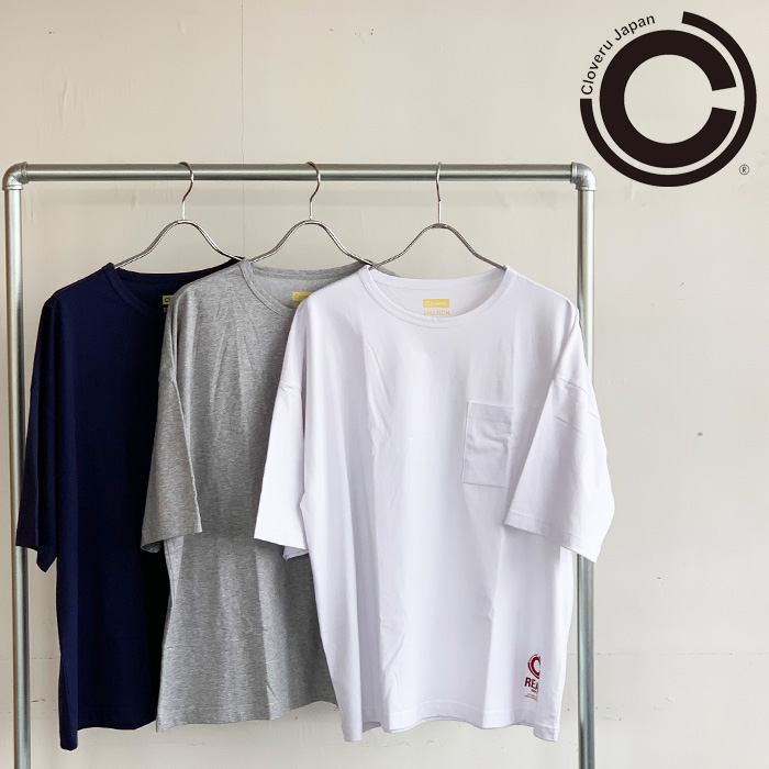 Cloveru (クローバル)　 "SHELTECH with Cloveru Wide T"　【Tシャツ ワイド 半袖】【CLSS-2305】【インタープレイ INTERPLAY】