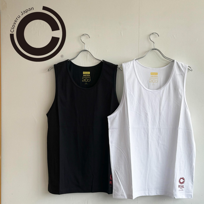 Cloveru (クローバル)　MUJI 24 TANK　【タンクトップ】【SHELTECH】【CLSS-2410】【インタープレイ INTERPLAY】