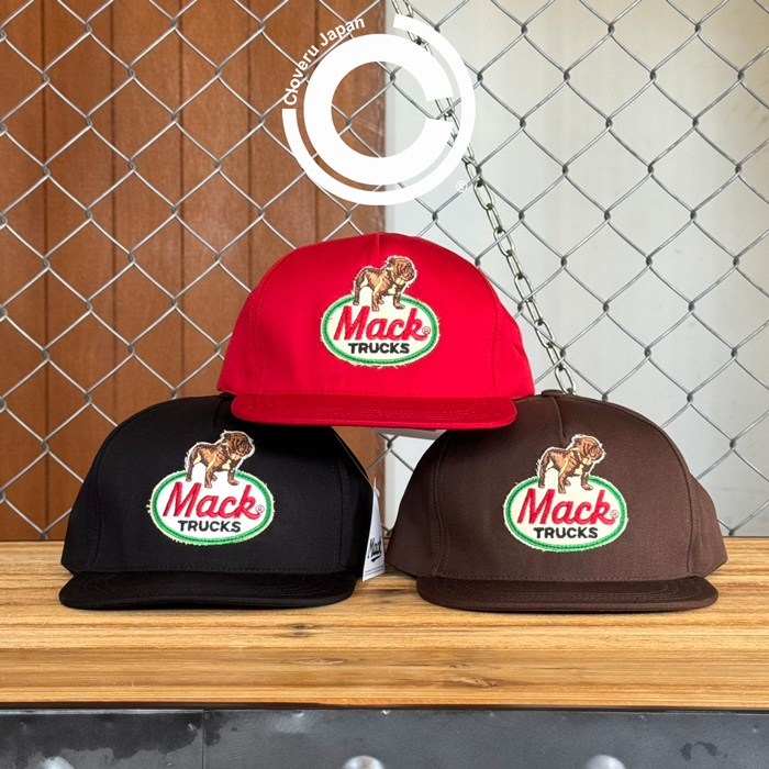 Cloveru (クローバル)　MACK TRUCKS with Cloveru　【キャップ 帽子 ブラック】【CLSS-2617】【インタープレイ INTERPLAY】