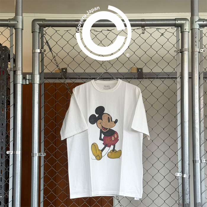 Cloveru (クローバル)　Mickey Mouse Limited Tee　【ミッキーマウス ディズニー オフィシャル】【CLSS-26LM1MK】【Cloveru 365 永遠