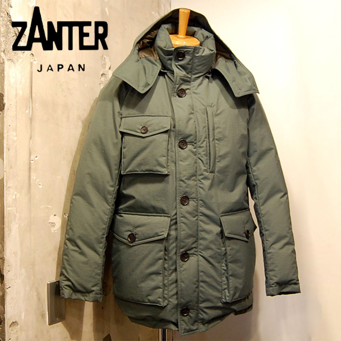 ZANTER JAPAN　ザンター 　6705 DOWN PARKA WP－H　【ダウンジャケット】【eVent fabrics 800フィル 南極観測隊】【お取り寄せ キャ
