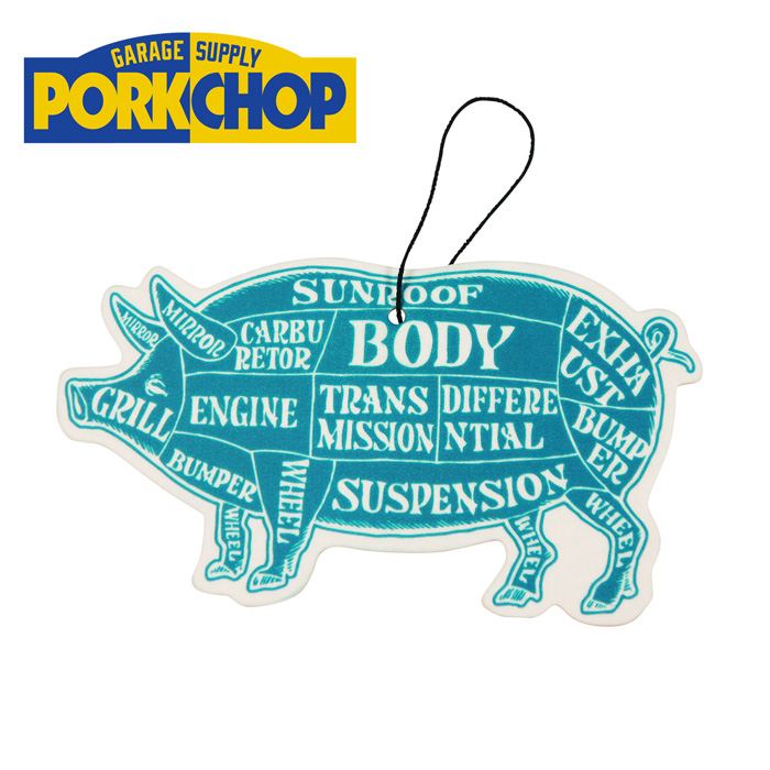 PORKCHOP GARAGE SUPPLY (ポークチョップ ガレージサプライ)　 AIR FRESHENER  (MARINE TYPE)　【エアフレッシュナー】【インタープ