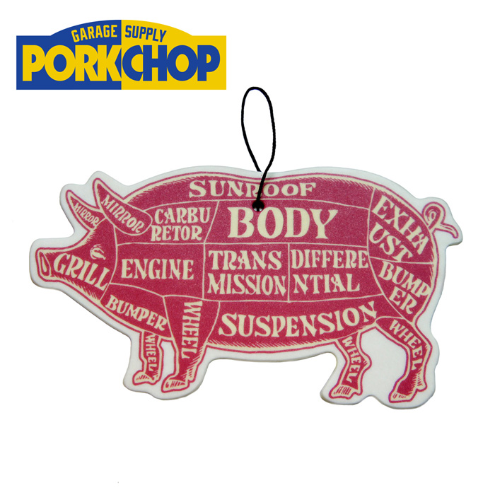 PORKCHOP GARAGE SUPPLY (ポークチョップ ガレージサプライ)　 AIR FRESHENER  (PLUMERIA)　【エアフレッシュナー】【インタープレイ