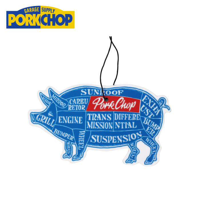 PORKCHOP GARAGE SUPPLY (ポークチョップ ガレージサプライ)　 AIR FRESHENER Pabst Blue Ribbon　【エアフレッシュナー】【インター
