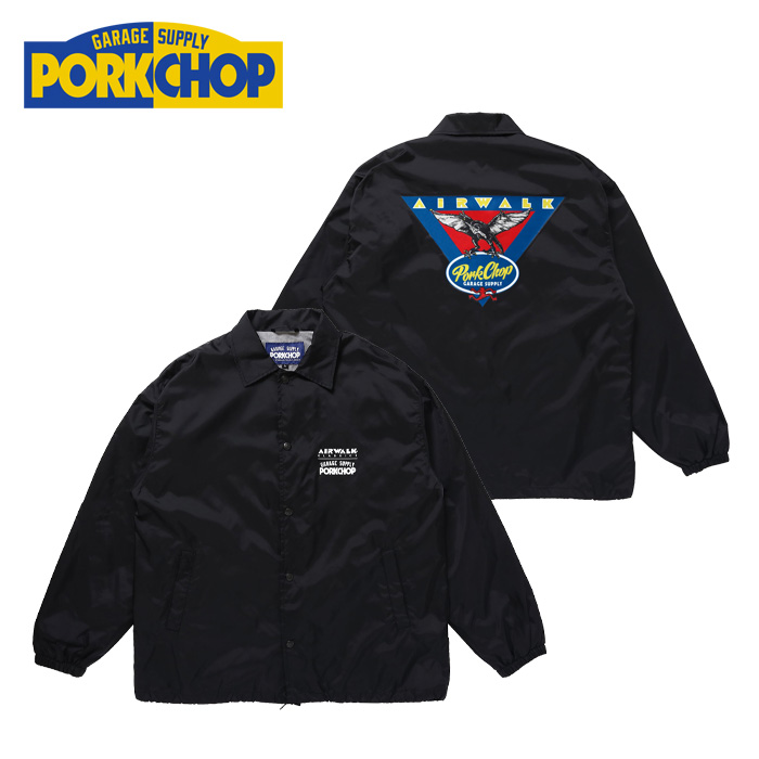 PORKCHOP GARAGE SUPPLY (ポークチョップ ガレージサプライ)　 AP TRIANGLE COACH JKT　【コーチジャケット】【AIRWALK エアウォーク