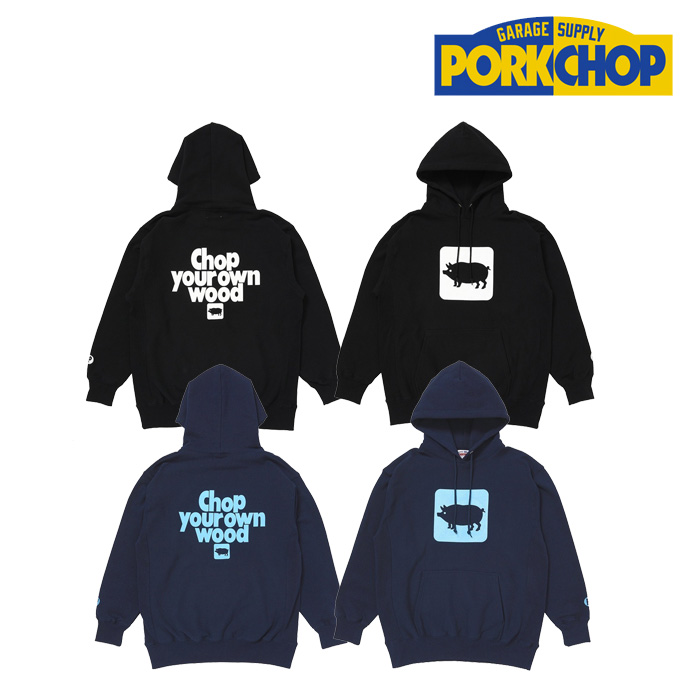 PORKCHOP GARAGE SUPPLY (ポークチョップ ガレージサプライ)　CYOW HOODIE　【パーカー フーディ】【インタープレイ INTERPLAY】