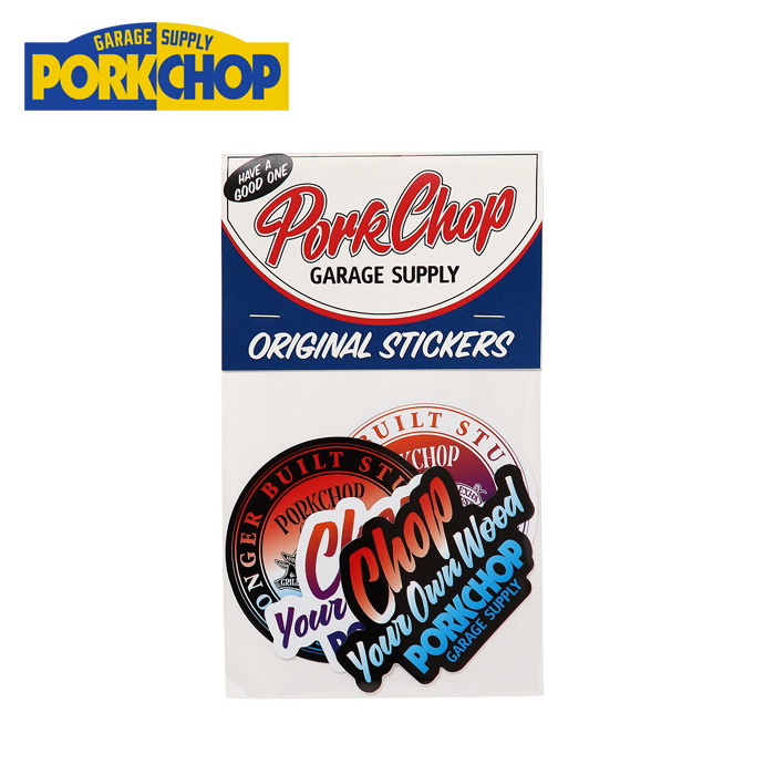 PORKCHOP GARAGE SUPPLY (ポークチョップ ガレージサプライ)　 GRADATION STICKER SET　【ステッカー シール】【インタープレイ INTE
