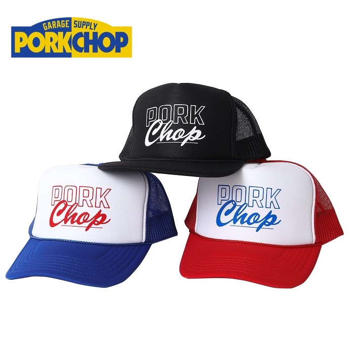 PORKCHOP GARAGE SUPPLY (ポークチョップ ガレージサプライ)　 MASA SCULP MESH CAP B 　【キャップ 帽子】【インタープレイ INTERPL