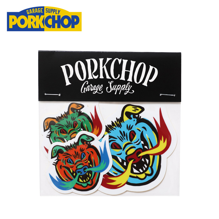 PORKCHOP GARAGE SUPPLY (ポークチョップ ガレージサプライ)　 MASA SCULP STICKER SET A 　【ステッカーセット ステッカー  シール