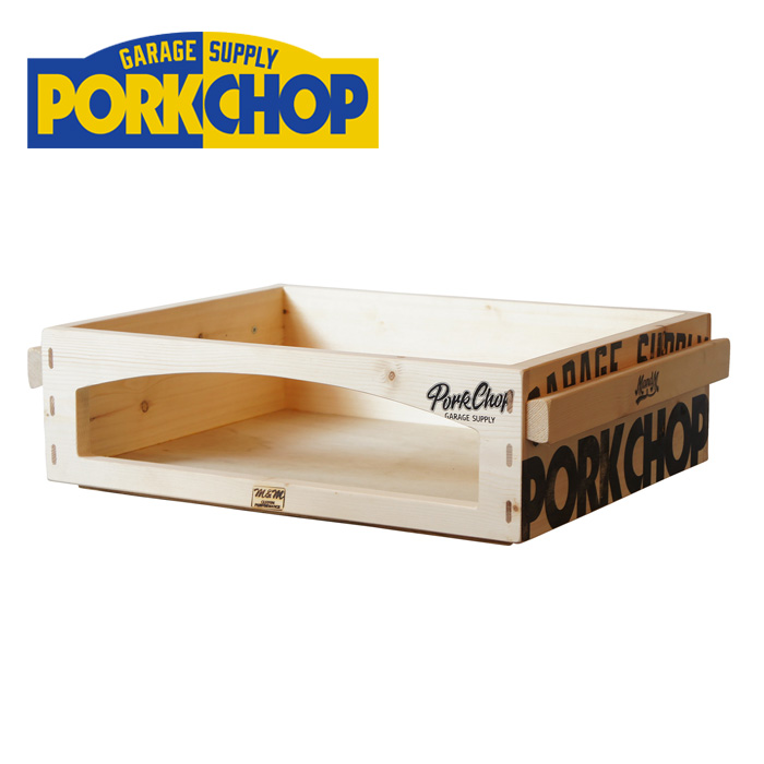 PORKCHOP GARAGE SUPPLY(ポークチョップ ガレージサプライ)　PORK BOX OPEN /S　【コンテナ ボックス】