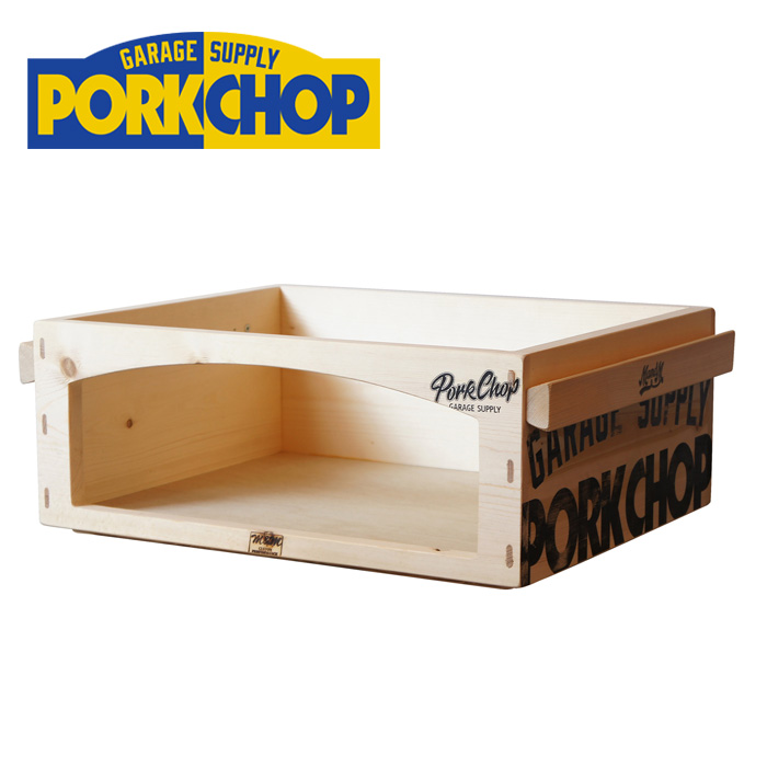 PORKCHOP GARAGE SUPPLY(ポークチョップ ガレージサプライ)　PORK BOX OPEN /M　【コンテナ ボックス】