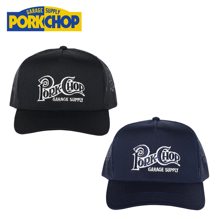 PORKCHOP GARAGE SUPPLY (ポークチョップ ガレージサプライ)　 SQUARE LOGO CAP 　【キャップ 帽子】【インタープレイ INTERPLAY】