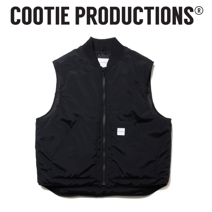 COOTIE (クーティー)　 Padded Nylon OX Work Vest 　【ナイロン オックス ワークベスト】【COOTIE PRODUCTIONS クーティープロダク