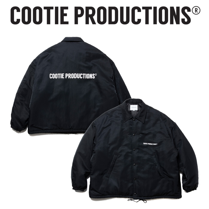 COOTIE (クーティー)　 Error Fit Padded Coach Jacket 　【パテッド コーチ ジャケット】【COOTIE PRODUCTIONS クーティープロダク
