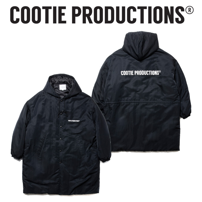 COOTIE (クーティー)　 Error Fit Padded Bench Coat 　【パテッド ベンチコート】【COOTIE PRODUCTIONS クーティープロダクションズ