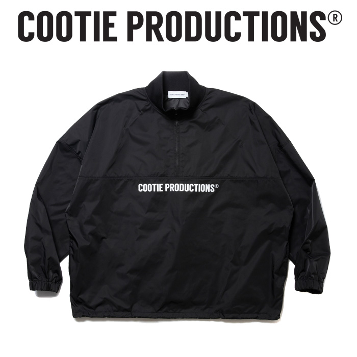 COOTIE (クーティー)　 Memory Polyester Twill Half Zip Top 　【ナイロン ハーフジップ ジャケット】【COOTIE PRODUCTIONS クーテ
