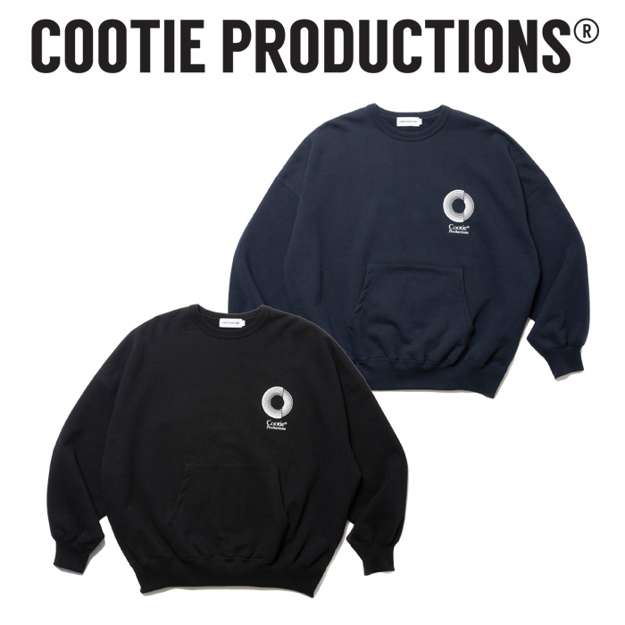 COOTIE (クーティー) 　 Open End Yarn Heavy Oz Sweat Crew 　【CTE-24A319】【オープンエンドヤーン ヘビー クルーネック スウェッ