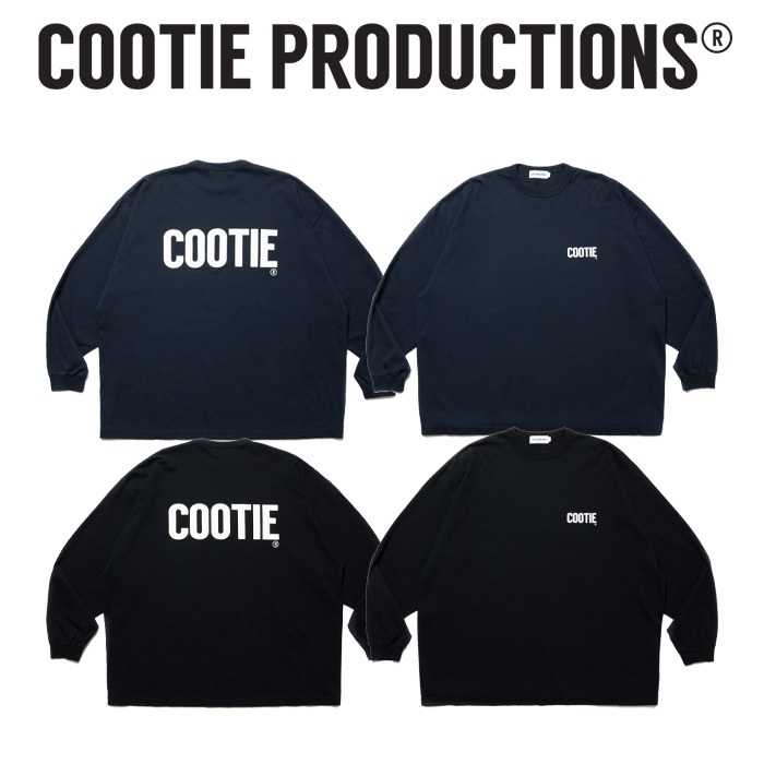COOTIE (クーティー)　 AD Processing Oversized L/S Tee 　【オーバーサイズ ロングスリーブ TEEシャツ】【COOTIE PRODUCTIONS クー