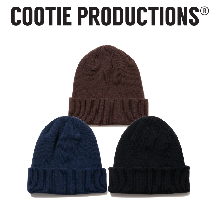 COOTIE(クーティー) 　 S/R Cuffed Beanie 　【ビーニ― 帽子】【CTE-24A501】　