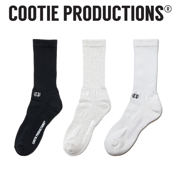 COOTIE (クーティー) Raza Middle Socks 　【CTE-24A534】【ソックス 靴下】【COOTIE PRODUCTIONS クーティープロダクションズ】