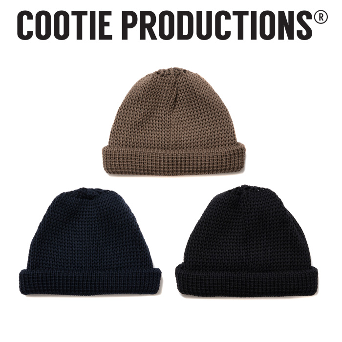 COOTIE(クーティー) 　 Lowgauge Roll Up Beanie 　【ビーニ― 帽子】【CTE-24A540】　