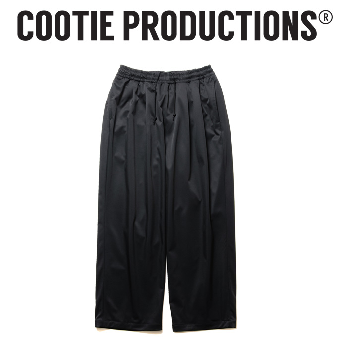 COOTIE(クーティー) 　 Polyester Twill 2 Tuck Track Pants 　【CTE-24S127】【2タック トラック パンツ】【COOTIE PRODUCTIONS ク