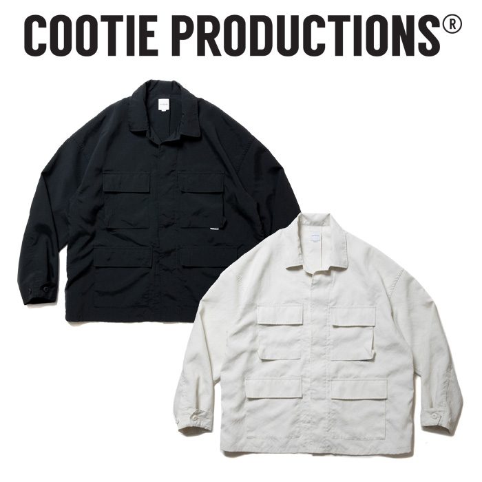 COOTIE (クーティー)　 Polyester Canvas BDU Jacket 　【ポリエステル BDU ジャケット】【COOTIE PRODUCTIONS クーティープロダクシ