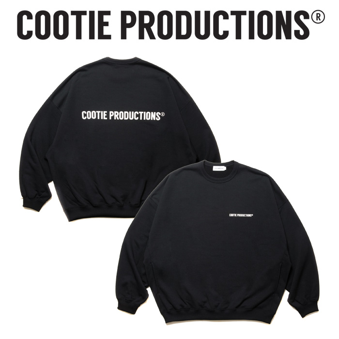 COOTIE (クーティー) 　 Dry Tech Oversized Sweat Crew 　【CTE-24S337】【クルーネック スウェット】【COOTIE PRODUCTIONS クーテ