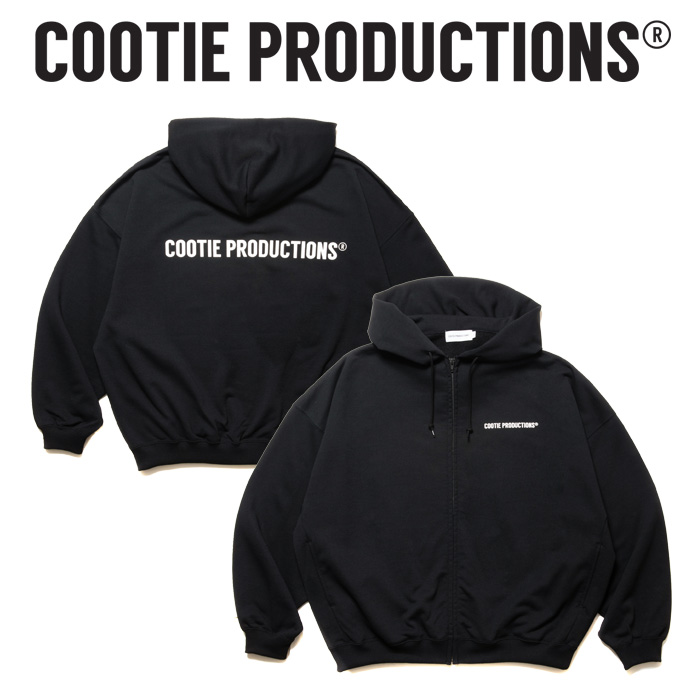 COOTIE (クーティー) 　 Dry Tech Oversized Sweat Zip Up Hoodie 　【CTE-24S338】【スウェット パーカー】【COOTIE PRODUCTIONS ク