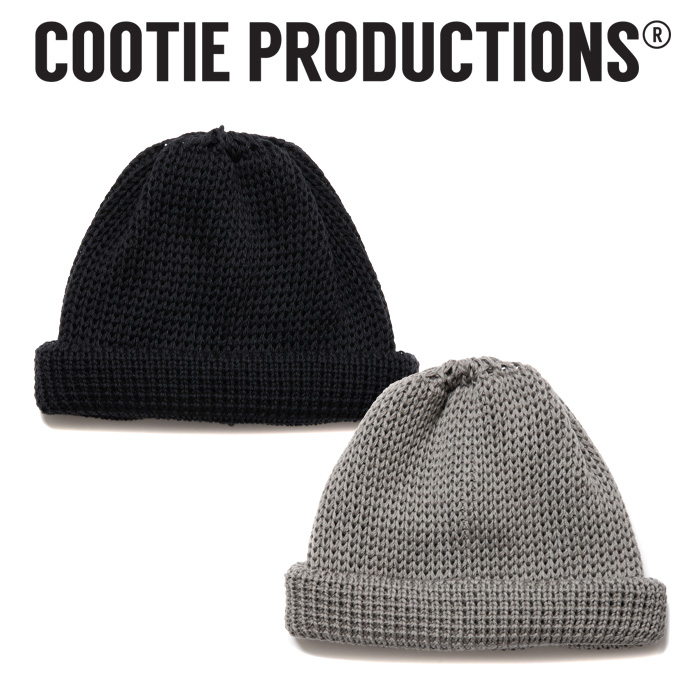COOTIE(クーティー) 　 Lowgauge Roll Up Beanie 　【ビーニ― 帽子】【CTE-24S502】　
