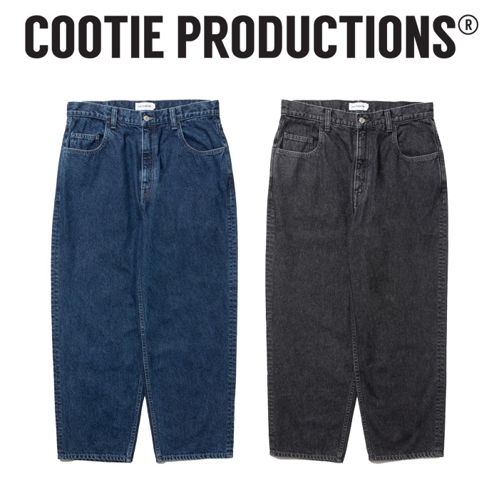 COOTIE(クーティー) 　 5 Pocket Denim Baggy Pants 　【CTE-25S105】【5ポケット デニム パンツ】【COOTIE PRODUCTIONS クーティー