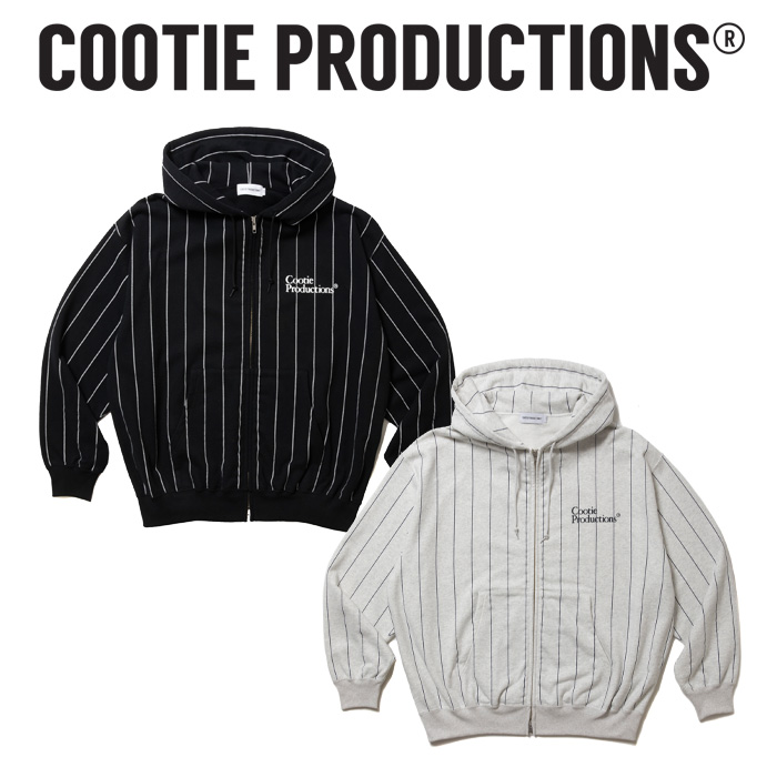 COOTIE (クーティー) 　 Allover Print Open End Yarn Sweat Zip Hoodie 　【CTE-25S304】【スウェット フーディー ジップ パーカー