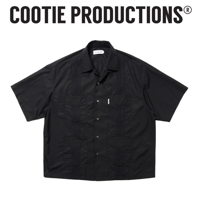 COOTIE (クーティー) 　 120/2 Typewriter Cuba S/S Shirt 　【CTE-25S408】【キューバ シャツ】【COOTIE PRODUCTIONS クーティープ