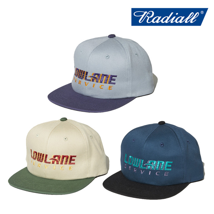 RADIALL ラディアル 　 LOW LANE - TRUCKER CAP 　 【トラッカーキャップ 帽子】【2023 SPRING ＆SUMMER COLLECTION】【RAD-23SS-HAT
