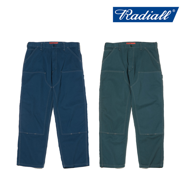 【SALE30%OFF】　RADIALL ラディアル 　CNQ RIVERSIDE - STRAIGHT FIT ENGINEER PANTS　 【ワークパンツ】【2024 AUTUMN＆WINTER COL