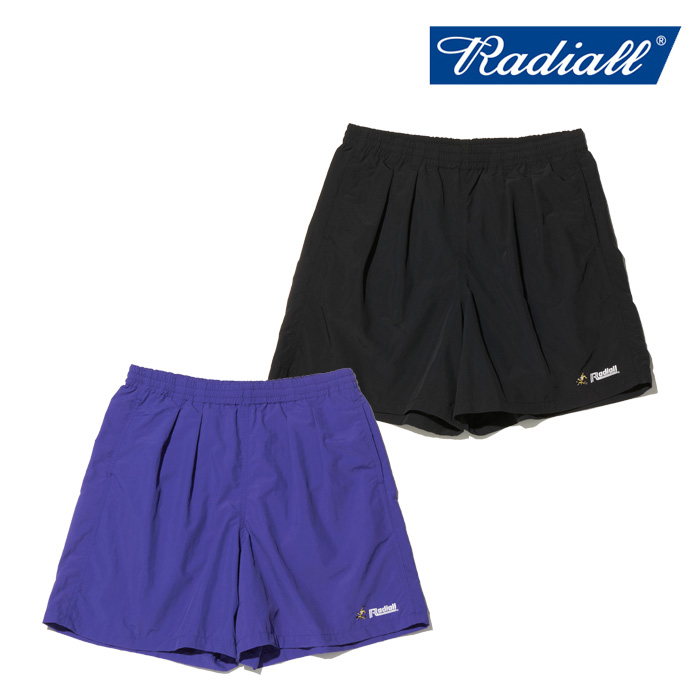 RADIALL ラディアル 　LAIDBACK - STRAIGHT FIT EASY SHORT　 【ショートパンツ】【2024 SPRING＆SUMMER COLLECTION】【RAD-24SS-PT0