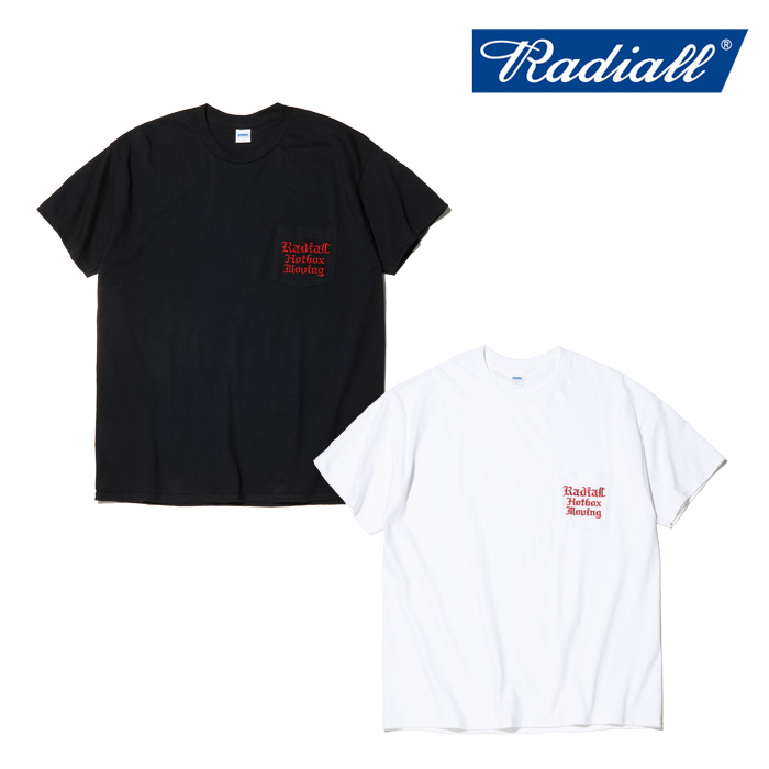 RADIALL ラディアル 　 HOTBOX - CREW NECK T-SHIRT S/S 　 【Tシャツ 半袖】【2024 SPRING ＆ SUMMER COLLECTION】【RAD-24SS-TEE00