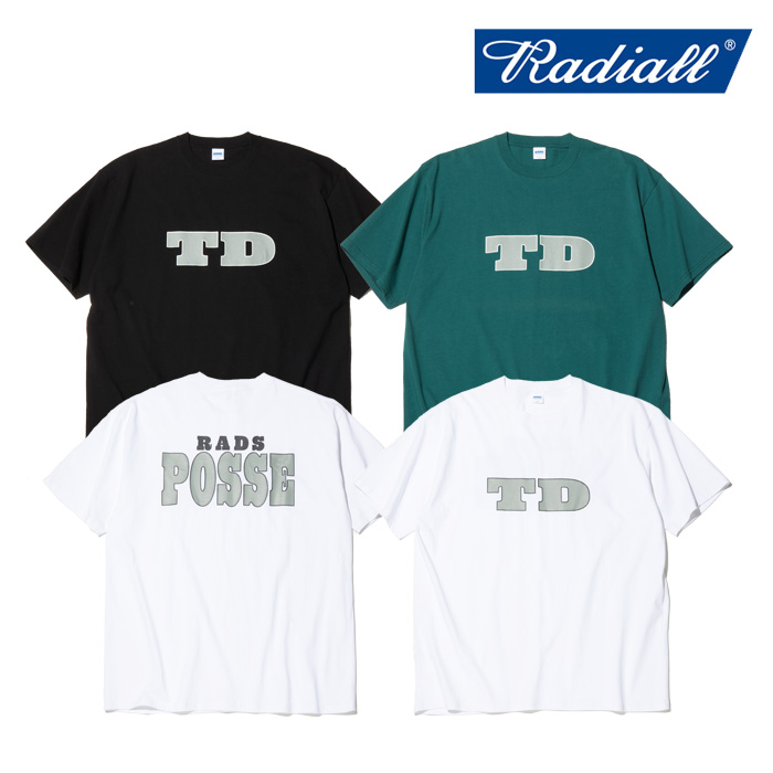 【SALE20%OFF】　RADIALL ラディアル 　TRUE DEAL - CREW NECK T-SHIRT S/S 　 【Tシャツ 半袖】【2024 SPRING ＆ SUMMER COLLECTION