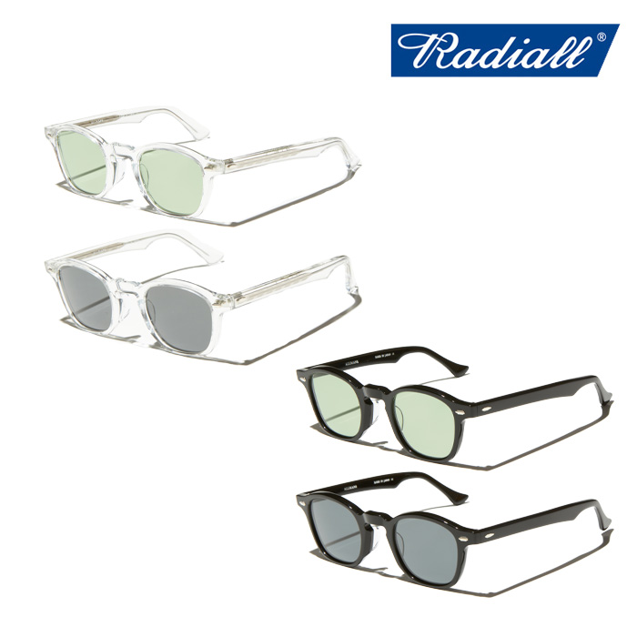 RADIALL ラディアル 　 ALLMANS - SUNGLASSES　 【サングラス】【2024 SPRING＆SUMMER COLLECTION】【RAD-GLS003】【インタープレイ 