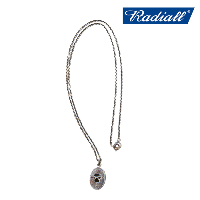 RADIALL ラディアル 　MR.EASY - PLATE NECKLACE (SILVER)　 【ネックレス シルバー】【2022 SPRING&SUMMER COLLECTION】【RAD-JWL03