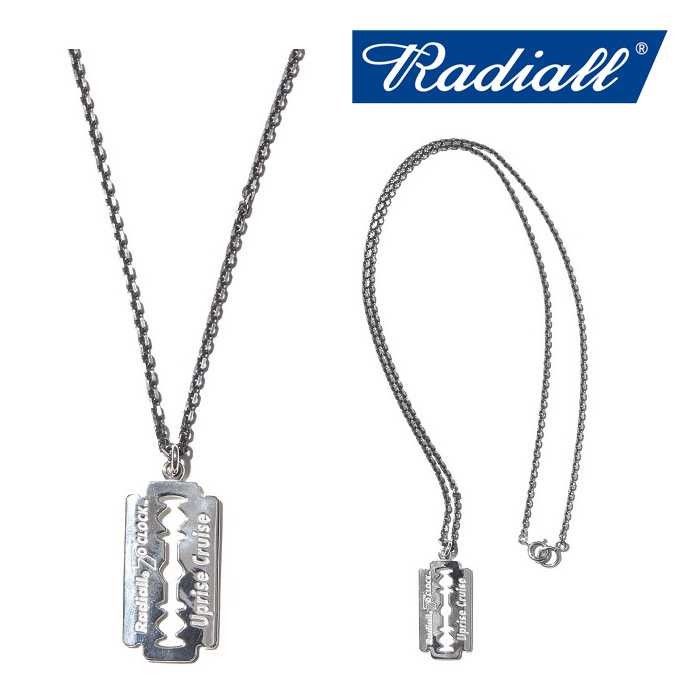 RADIALL ラディアル 　CUT RAZOR - NECKLACE(SILVER)　 【ネックレス】【2022 AUTUMN&WINTER COLLECTON】【RAD-JWL036-01】【インタ