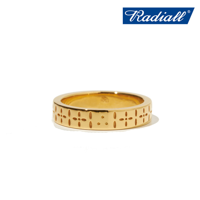 RADIALL ラディアル 　RUM VANDAL - PINKY RING(18K Plated)　 【ピンキーリング】【RADIALL 2024AUTUMN＆WINTER COLLECTION】【RAD-