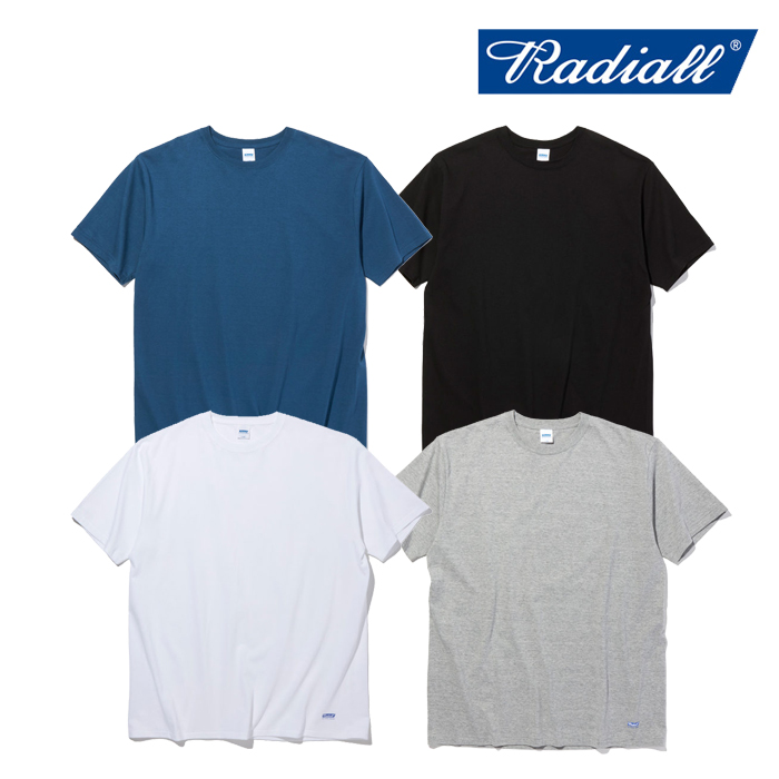 RADIALL ラディアル 　BASIC - CREW NECK T-SHIRT S/S　 【Tシャツ 半袖】【2022 SPRING&SUMMER COLLECTION】【RAD-PAC041】【インタ
