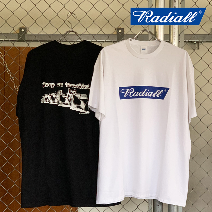 RADIALL ラディアル 　KEEP ON TRUCKIN-CREW NECK T-SHIRT S/S　 【Tシャツ 半袖】【2022 SPRING&SUMMER SPOT COLLECTION】【RAD-22S